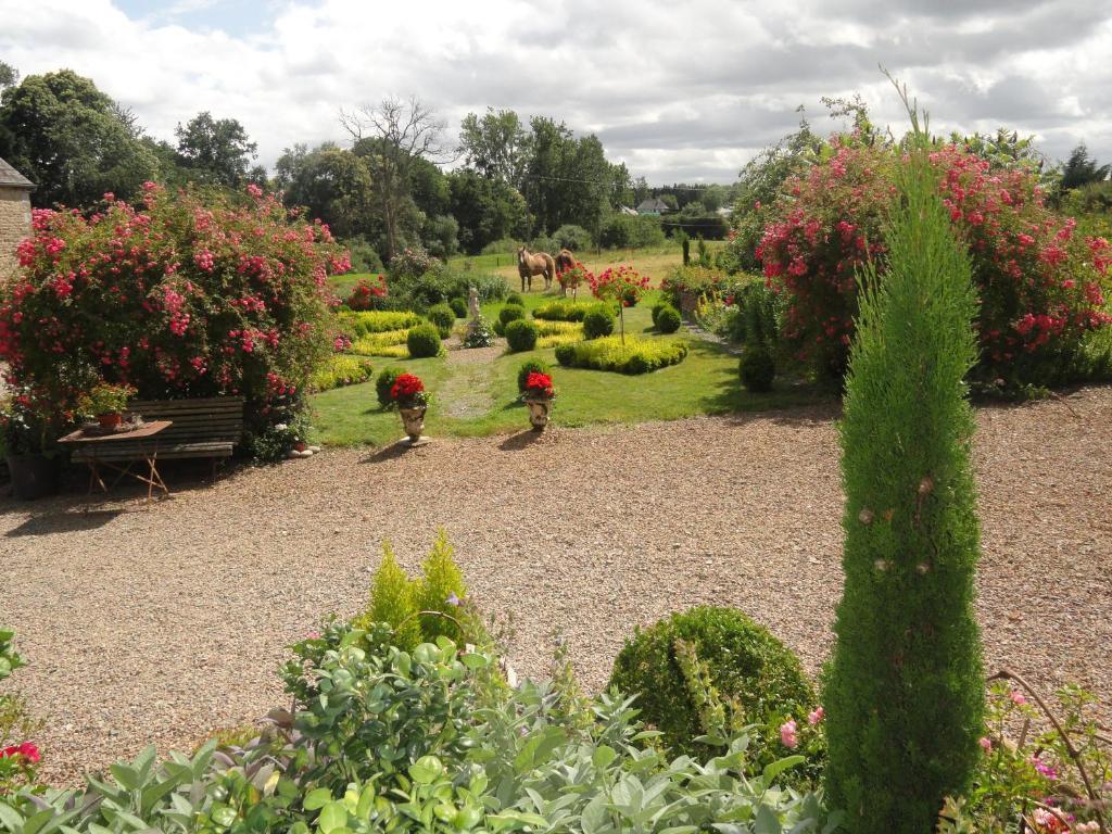 Manoir De La Branche Bed & Breakfast Maen Roch Exterior photo